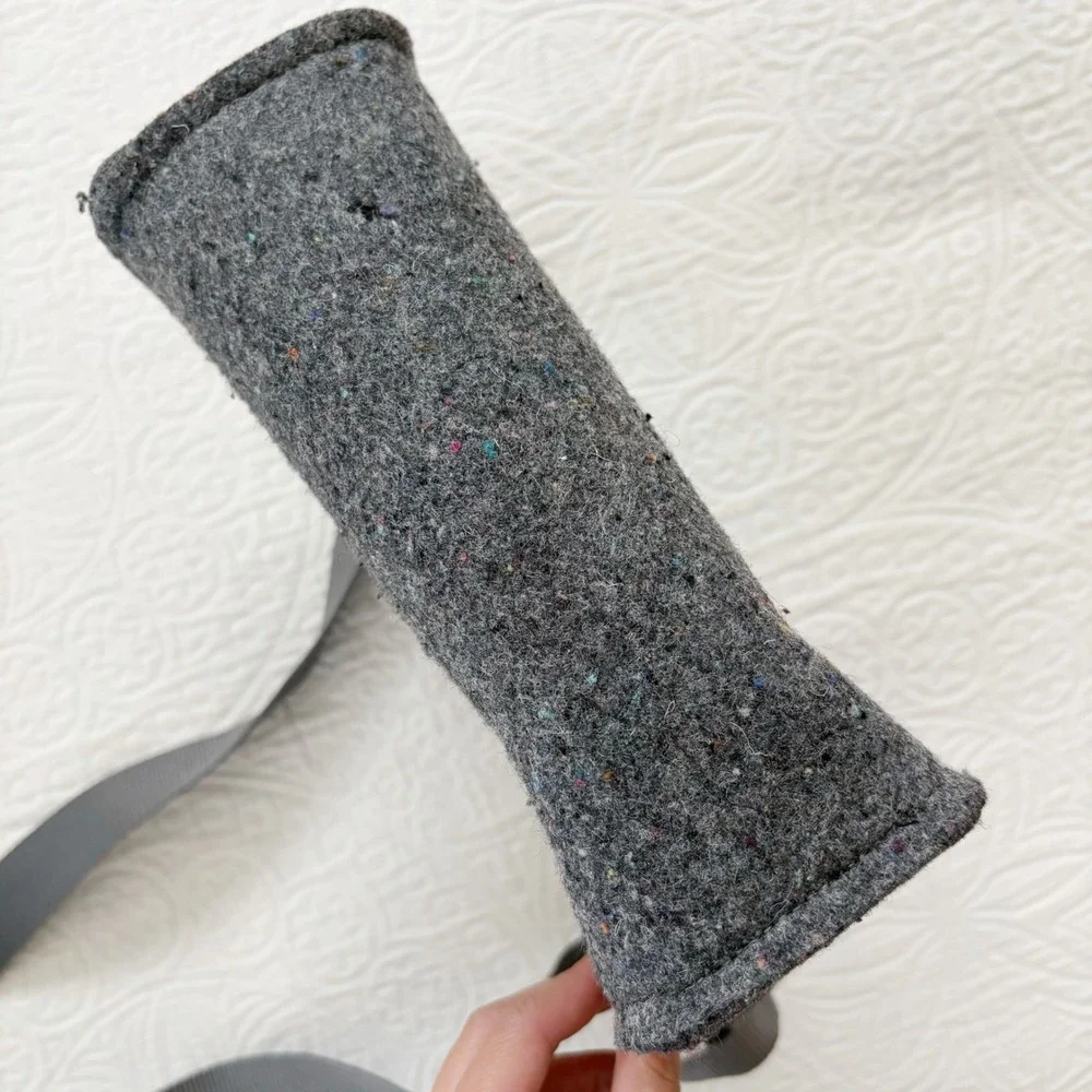 Ibex Reclaimed Wool Felt Bag, Gray